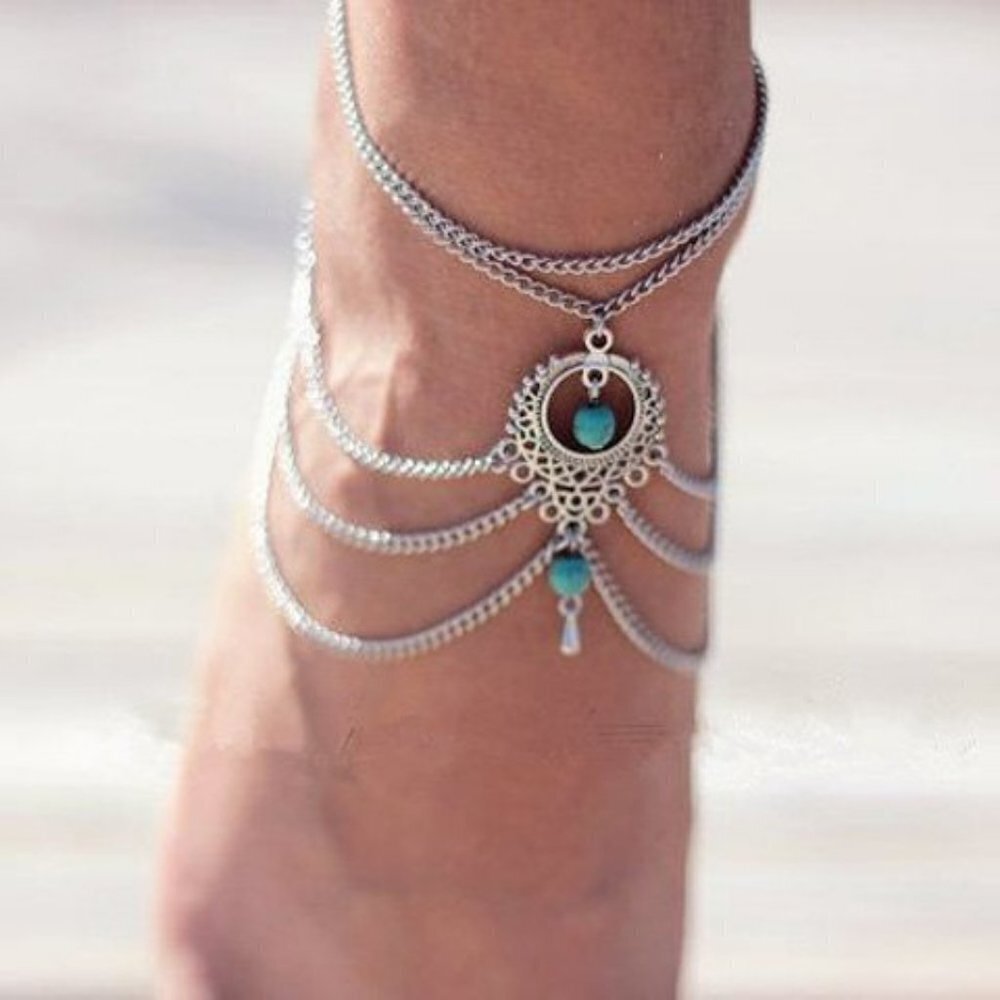 Boho Anklet Arm Bracelet